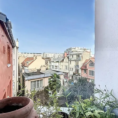 Charming Flat Near Mouzaia And Buttes-chaumont * Paris