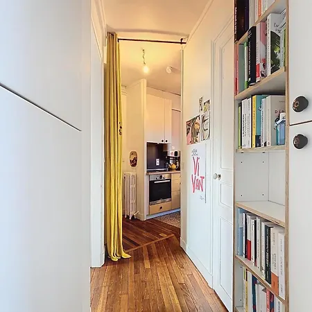 Charming Flat Near Mouzaia And Buttes-chaumont Apartment