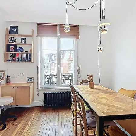 Charming Flat Near Mouzaia And Buttes-chaumont Apartment