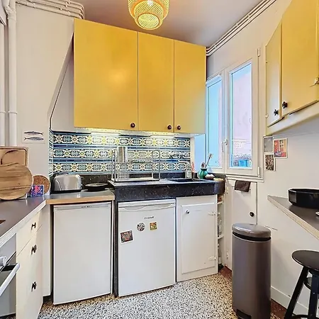 Charming Flat Near Mouzaia And Buttes-chaumont Apartment *